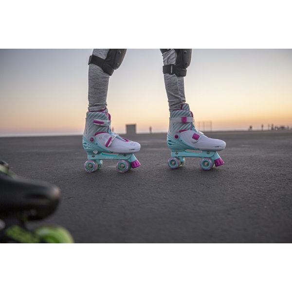 Neon NT09T4 Combo Skates 2-in-1 (Size 30-33) Teal Pink