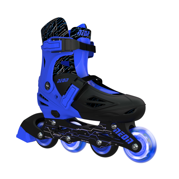 Neon NT09B4 Combo Skates 2-in-1 (Size 30-33) Blue