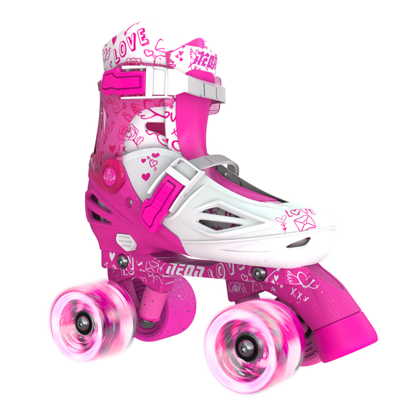 როლიკები Neon NT10P4 Rollers Combo Skates 2-in-1 (Size 34-38) Pink