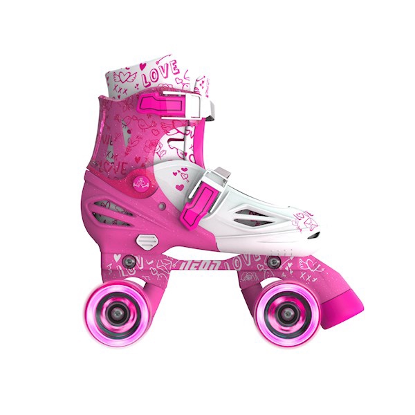 როლიკები Neon NT09P4 Combo Skates 2-in-1 (Size 30-33) Pink