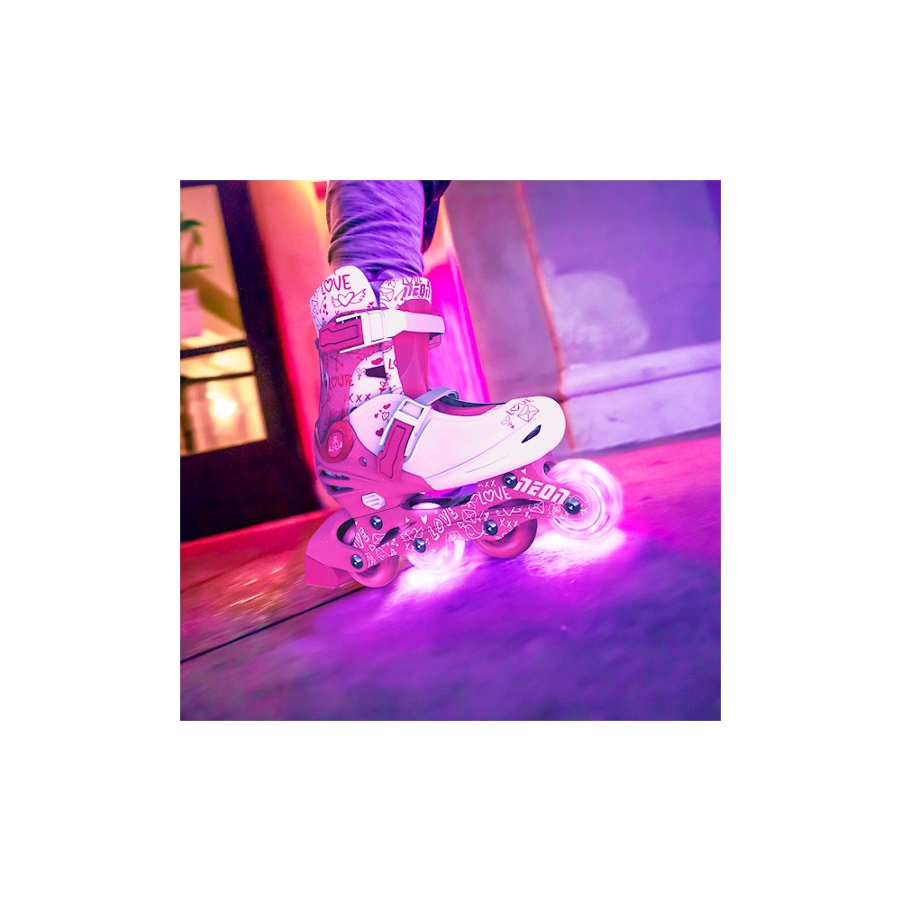 Neon NT08P4 Rollers Inline Skates (Size 34-38) Pink