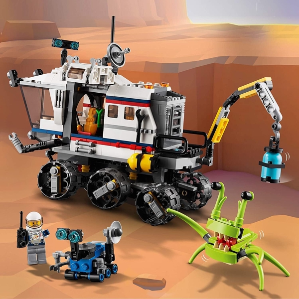 ასაწყობი კონსტრუქცია Lego 31107 Space Rover Explorer 510Pcs