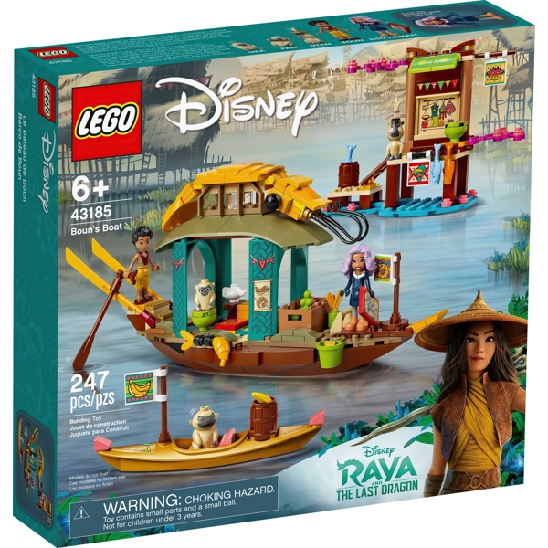 ასაწყობი კონსტრუქცია Lego 43185 Disney Boun's Boat 247Pcs