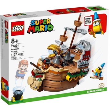 ასაწყობი გემი Lego 71391,  Bowser’s Airship Expansion Set