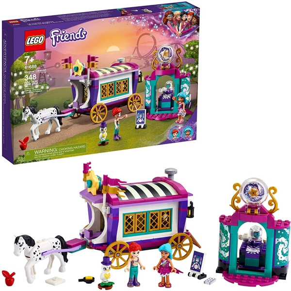 ასაწყობი კონსტრუქცია Lego 41688 Magical Caravan 348Pcs