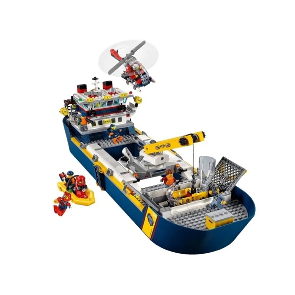 ასაწყობი გემი Lego 60266, City Ocean Exploration Ship