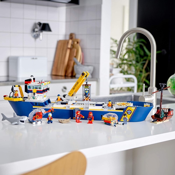 ასაწყობი გემი Lego 60266, City Ocean Exploration Ship