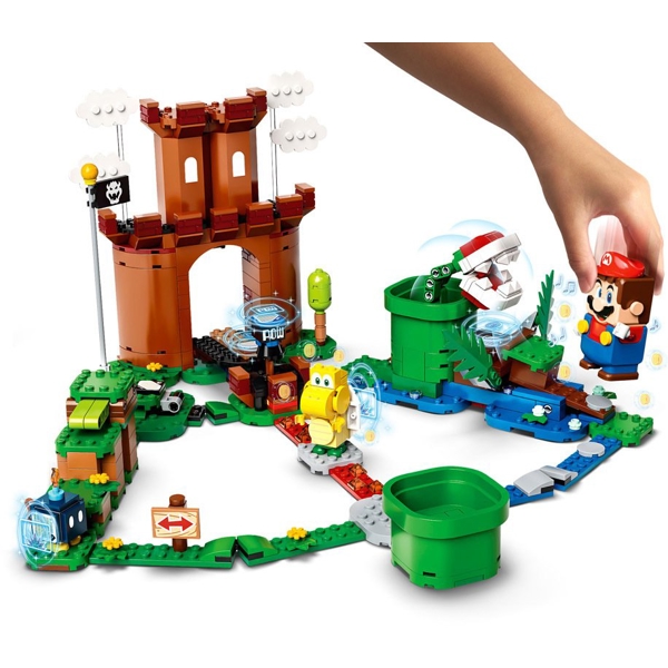 ასაწყობი კონსტრუქცია Lego 71362 Super Mario Guarded Fortress Expansion Set 468Pcs