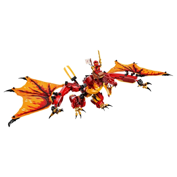 ასაწყობი კონსტრიქცია Lego 71753 Ninjago Fire Dragon Attack 563Pcs