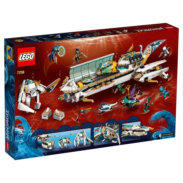 ასაწყობი წყალქვეშა ნავი Lego 71756, Hydro Bounty