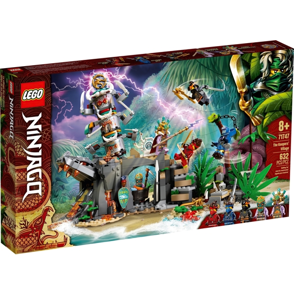 ასაწყობი კონსტრუქცია Lego 71747 Ninjago The Keepers Village 632Pcs