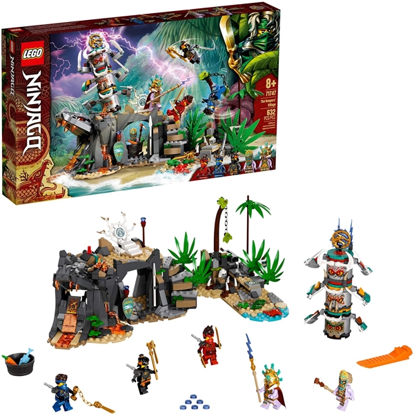 ასაწყობი კონსტრუქცია Lego 71747 Ninjago The Keepers Village 632Pcs