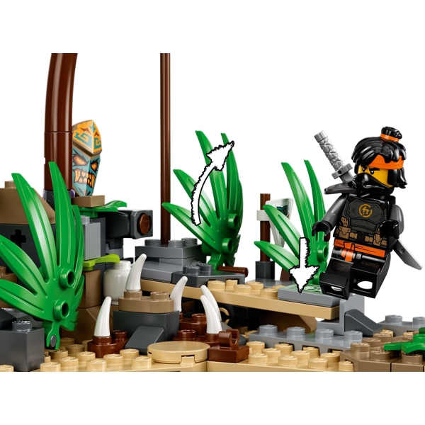 ასაწყობი კონსტრუქცია Lego 71747 Ninjago The Keepers Village 632Pcs