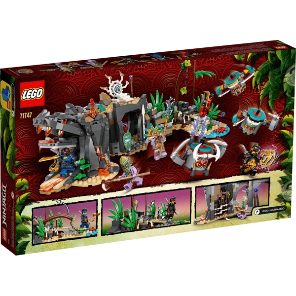 ასაწყობი კონსტრუქცია Lego 71747 Ninjago The Keepers Village 632Pcs