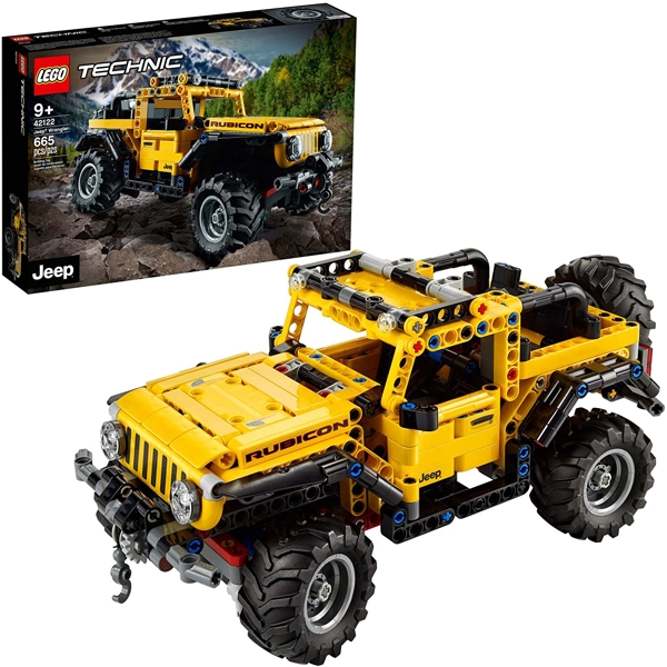 სათამაშო მანქანა Lego 42122 Technic Jeep Wrangler 665Pcs