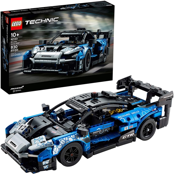 სათამაშო მანქანა Lego 42123 Technic McLaren Senna GTR 830Pcs