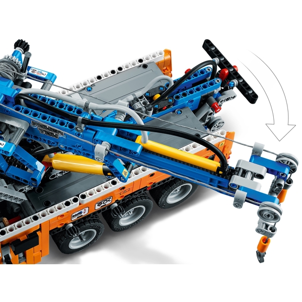 ასაწყობი ამწე Lego 42128, Heavy-duty Tow Truck