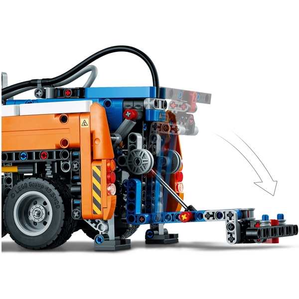 ასაწყობი ამწე Lego 42128, Heavy-duty Tow Truck