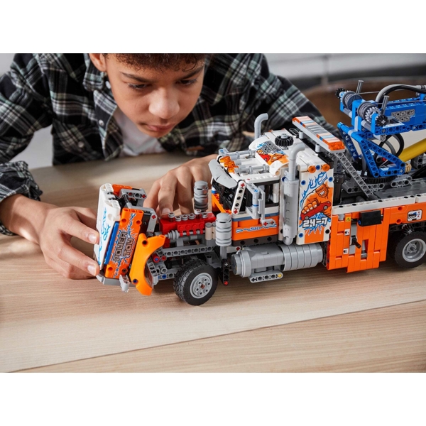 ასაწყობი ამწე Lego 42128, Heavy-duty Tow Truck