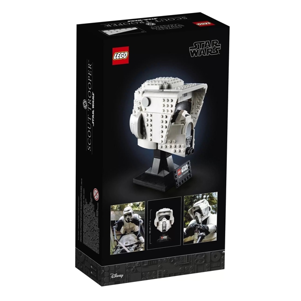 ასაწყობი კონსტრუქცია Lego 75305 Star Wars Scout Trooper Helmet 471Pcs