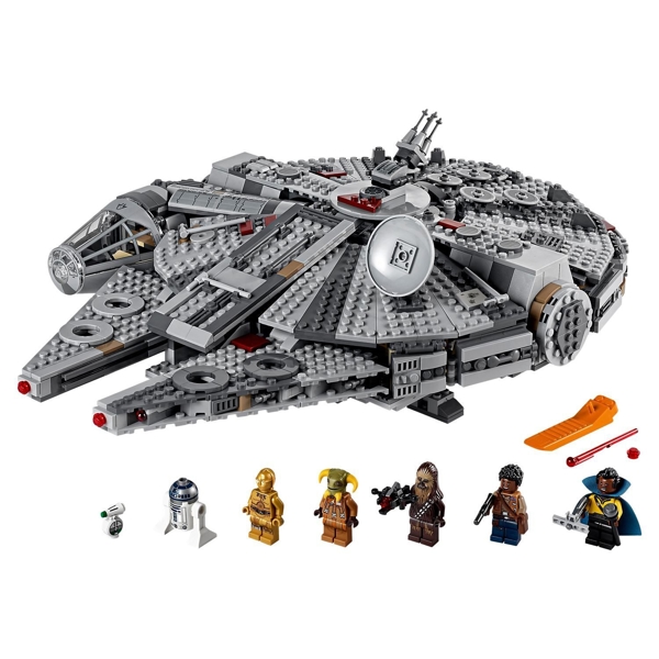 ასაწყობი კოსმოსური ხომალდი Lego 75257, Star Wars Millennium Falcon