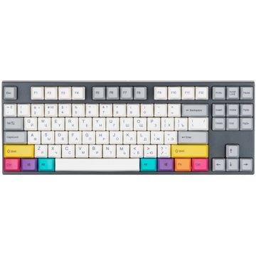 კლავიატურა Varmilo VA87M CMYK, USB, Keyboard Cherry MX Blue