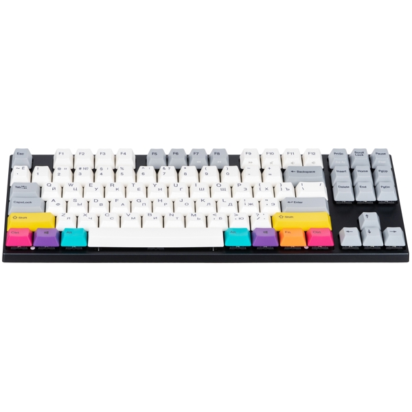 კლავიატურა Varmilo VA87M CMYK, USB, Keyboard Cherry MX Blue