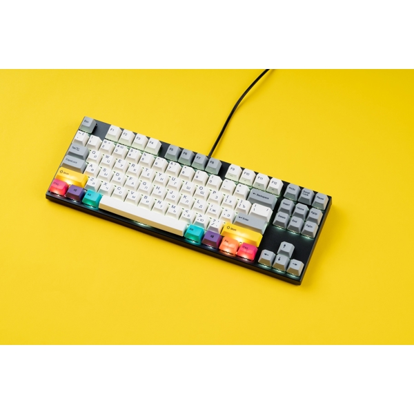 კლავიატურა Varmilo VA87M CMYK, USB, Keyboard Cherry MX Blue