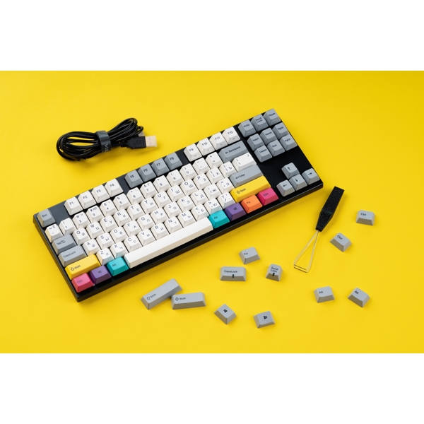 კლავიატურა Varmilo VA87M CMYK, USB, Keyboard Cherry MX Blue