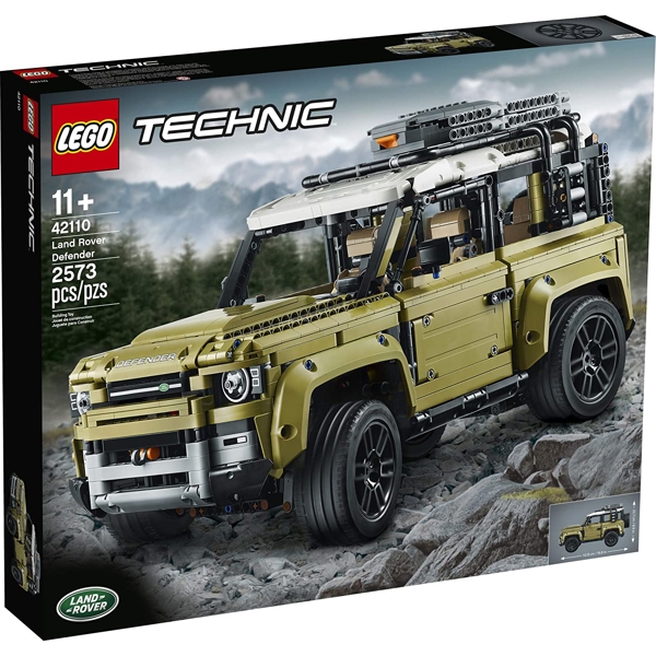 ასაწყობი მანქანა Lego 42110, Technic Land Rover Defender