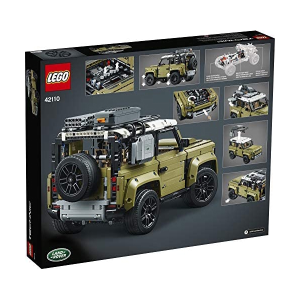 ასაწყობი მანქანა Lego 42110, Technic Land Rover Defender