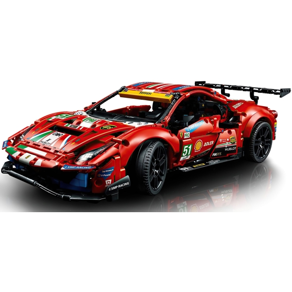 ასაწყობი მანქანა Lego 42125, Technic Ferrari 488 GTE “AF Corse #51”