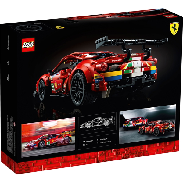 ასაწყობი მანქანა Lego 42125, Technic Ferrari 488 GTE “AF Corse #51”