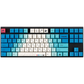 Varmilo MA87M V2 Summit R2, EC Daisy V2, Wired, LED, USB, Gaming Keyboard