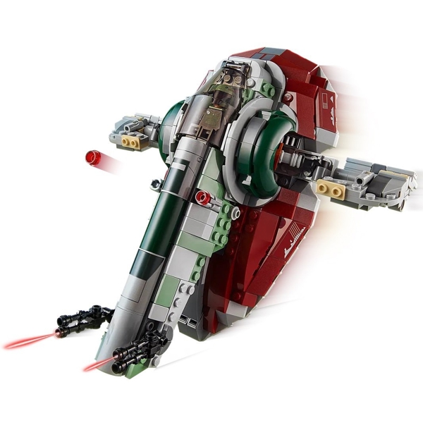 ასაწყობი კონსტრუქცია Lego 75312 Star Wars Boba Fett's Starship 593Pcs