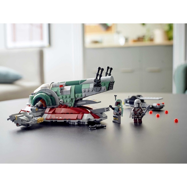 ასაწყობი კონსტრუქცია Lego 75312 Star Wars Boba Fett's Starship 593Pcs