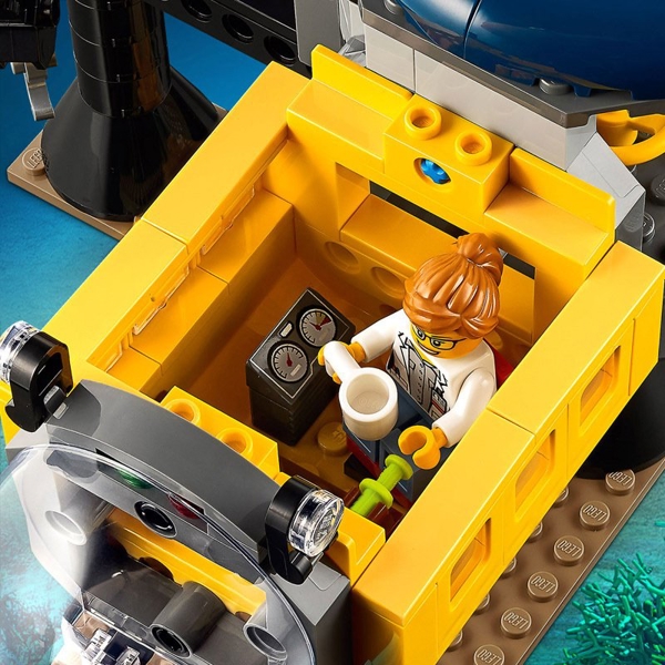 ასაწყობი კონსტრუქცია Lego 60265 City Ocean Exploration Base 497Pcs