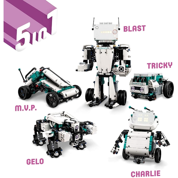 ასაწყობი რობოტი Lego 51515, MINDSTORMS Robot Inventor