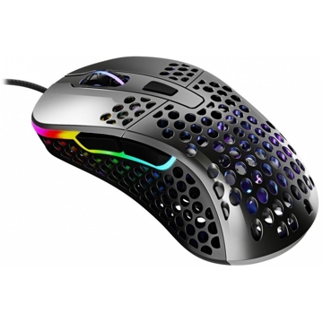 მაუსი Xtrfy M4 RGB Wired Gaming mouse, USB, Glossy Gray