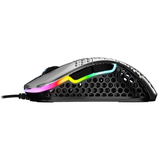 Xtrfy M4 RGB Wired Gaming mouse, USB, Glossy Gray