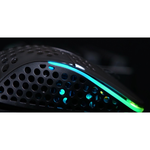 Xtrfy M4 RGB Wired Gaming mouse, USB, Glossy Gray