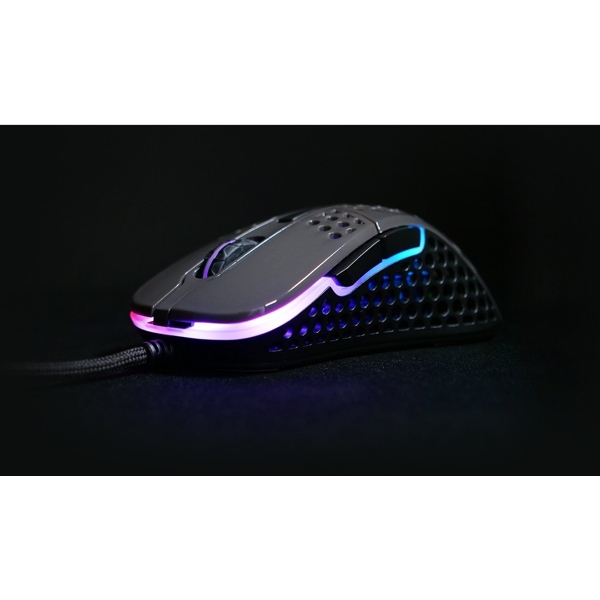 Xtrfy M4 RGB Wired Gaming mouse, USB, Glossy Gray