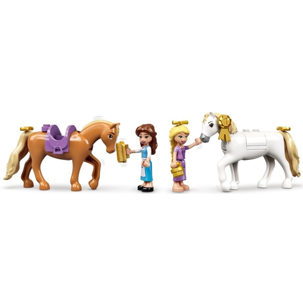 ასაწყობი კონსტრუქცია Lego 43195, Belle and Rapunzel's Royal Stables