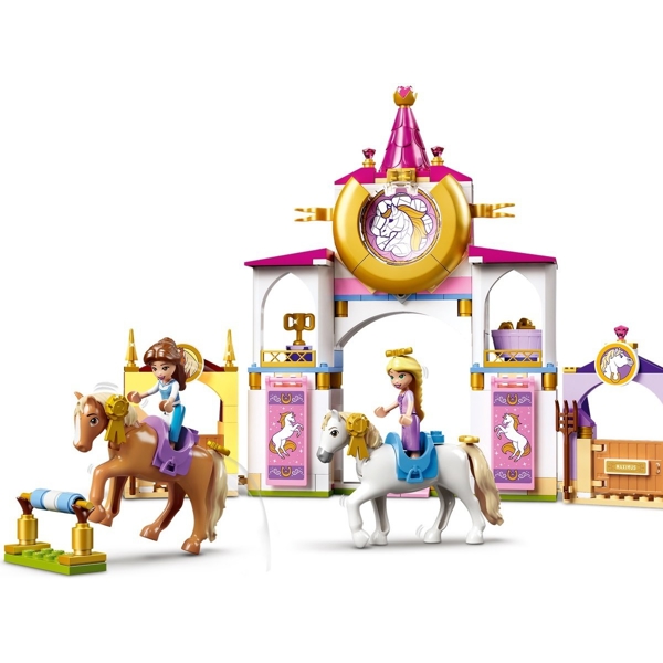 ასაწყობი კონსტრუქცია Lego 43195, Belle and Rapunzel's Royal Stables