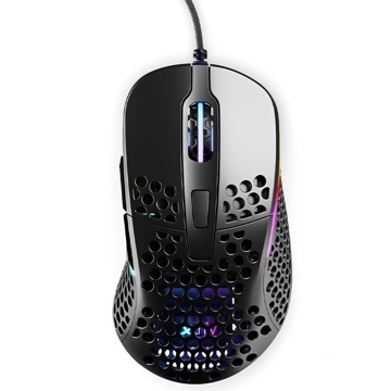 მაუსი Xtrfy M4 RGB Wired Gaming Mouse, USB, Black