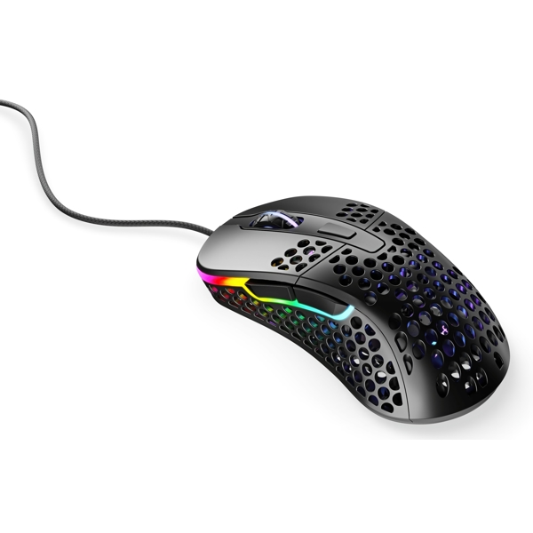 მაუსი Xtrfy M4 RGB Wired Gaming Mouse, USB, Black