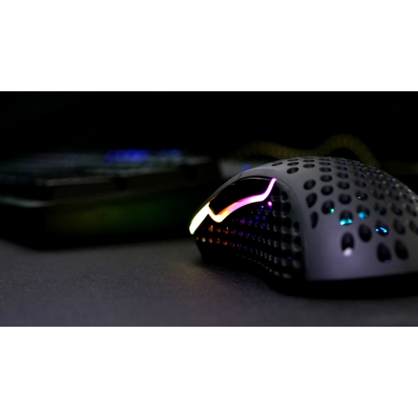 მაუსი Xtrfy M4 RGB Wired Gaming Mouse, USB, Black