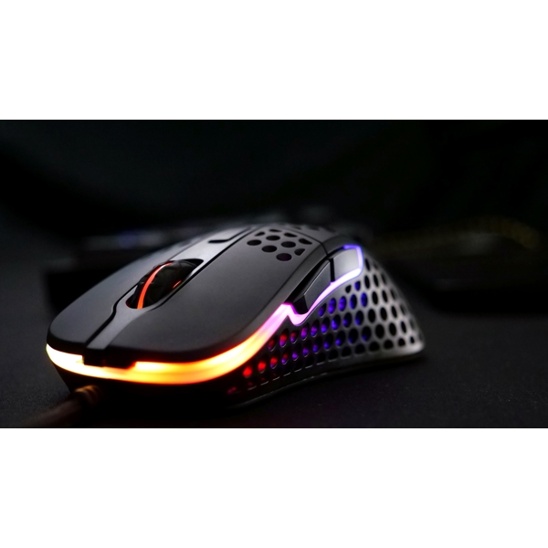 მაუსი Xtrfy M4 RGB Wired Gaming Mouse, USB, Black