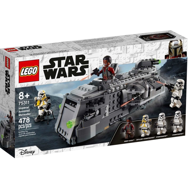 ასაწყობი კონსტრუქცია Lego 75311, Star Wars Imperial Armored Marauder