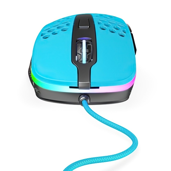 მაუსი Xtrfy M4 RGB Wired Gaming Mouse, USB, Blue